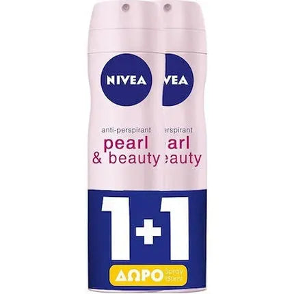 Nivea Deo Pearl Beauty Black Pearl Women's Deodorant Spray 150 Ml Nivea