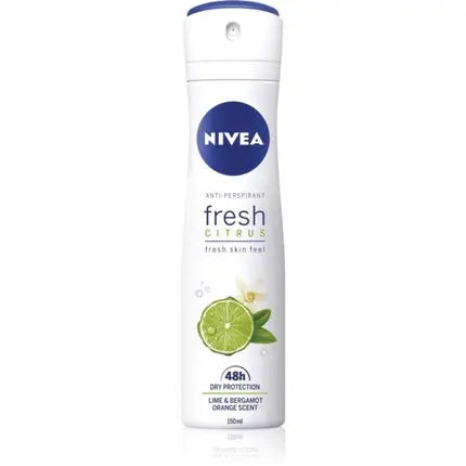 Nivea Fresh Citrus Antiperspirant Spray 48 hours 150 ml Nivea