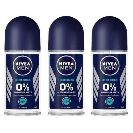 Nivea Fresh Ocean Men's Roll On Deodorant 1.7oz 50ml Nivea