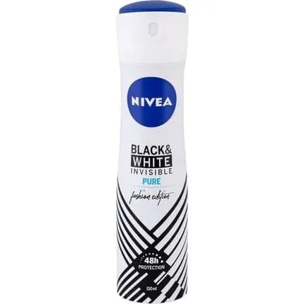 Nivea Invisible For Black & White 48h 150ml Antiperspirant Pure Nivea