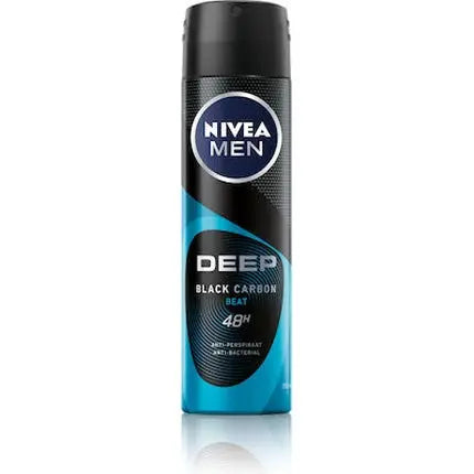 Nivea Men Deep Black Carbon Anti-Perspirant Spray 48h - 50ml Nivea