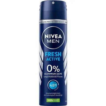 Nivea Men Fresh Active Deodorant Spray 150ml Nivea