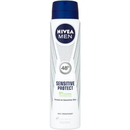 Nivea Men Sensitive Protect 48h Anti-Perspirant Deodorant Spray with Avocado 250ml Nivea