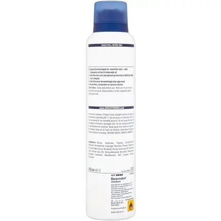 Nivea Men Sensitive Protect 48h Anti-Perspirant Deodorant Spray with Avocado 250ml Nivea