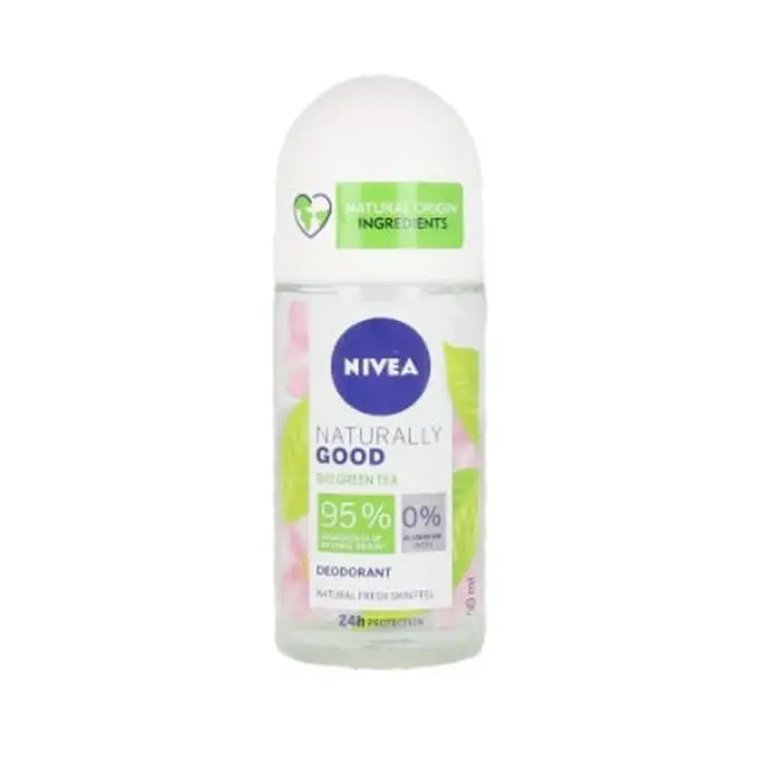 Nivea Naturally Roll-On Deodorant 50ml Nivea