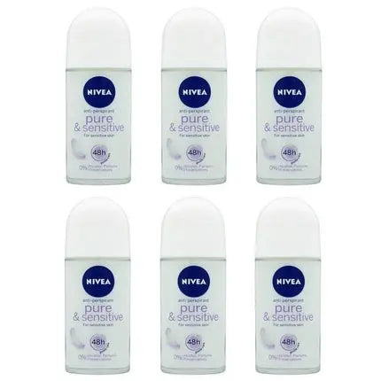 Nivea Pure & Sensitive Anti-perspirant Deodorant Roll On for Women 50ml Nivea