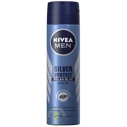 Nivea Silver Protect Polar Blue Deodorant Spray 150ml Nivea