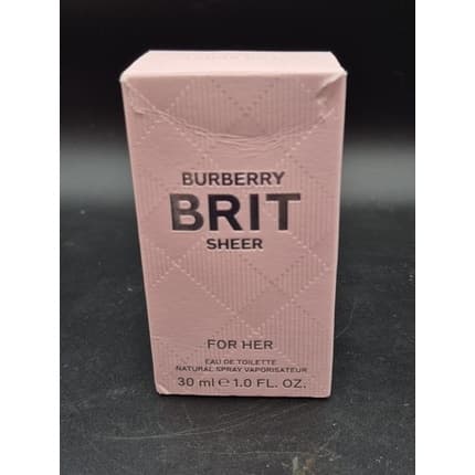 Burberry Brit Sheer Eau de Toilette (EDT) Femme 30ml