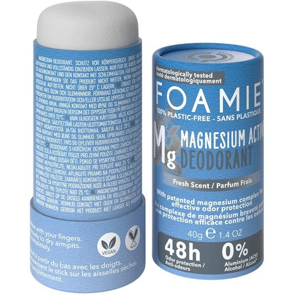 Foamie Men's Deodorant with Magnesium Complex Anti-Odour for 48 Hours 40g Fresh Foamie