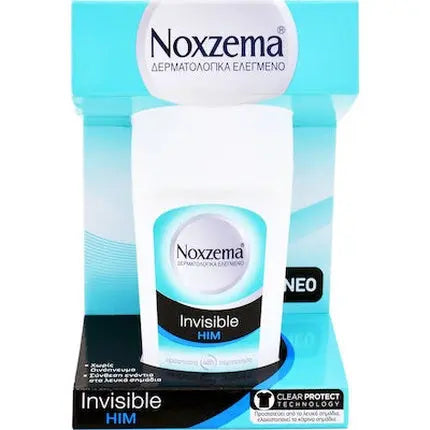 Noxzema Deo Roll On Invisible Him - 50ml Noxzema