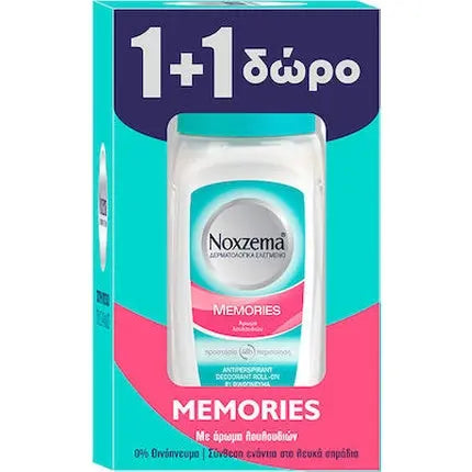 Noxzema Memories Women's Deodorant 48h Roll-On 2x50ml Noxzema