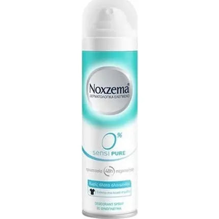 Noxzema Sensipure 0 Deodorant Spray 150ml - Gentle And Effective Protection Noxzema