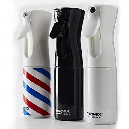 Termix Hairdressing Spray Bottle Mist Effect Spray Black Color Black/White