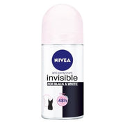Nivea Invisible For Black & White Clear Antiperspirant Ball Antiperspirant Déodorant (Déo) Mixte 50ml