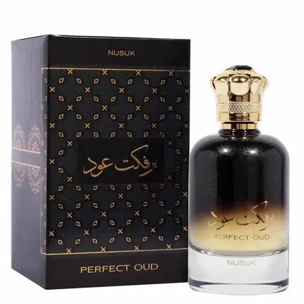 Nusuk Perfect Oud Eau De Parfum Spray 3.4 oz for Men Nusuk