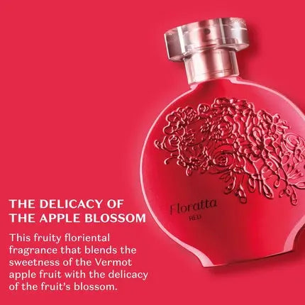 O Boticario Floratta Red Eau De Toilette Long-Lasting Fresh Floral Fragrance O Boticario