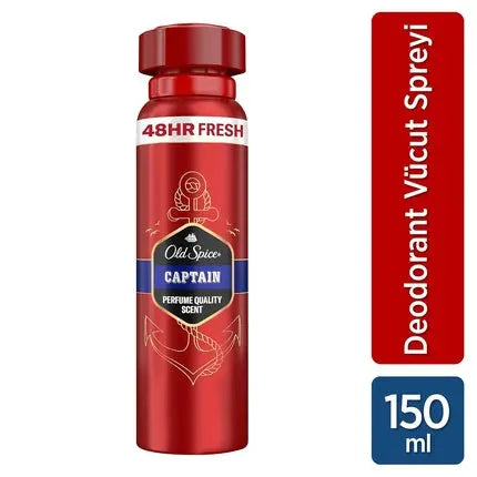 Old Spice Deodorant Spray Captain Old Spice