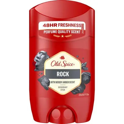 Old Spice Rock Deodorant Stick For Men - 50 Ml, 48h Fresh Long-Lasting Fragrance In Perfume Quality Old Spice