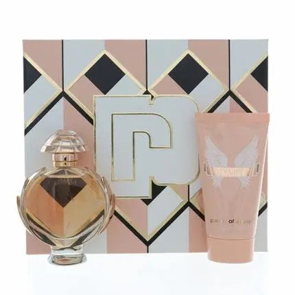 Olympea Gift Set: Eau De Parfum 50ml & ένα Body Lotion 75ml Paco Rabanne