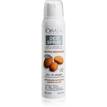 Omia Argan Oil Bio Deodorant Spray 150 ML Omia