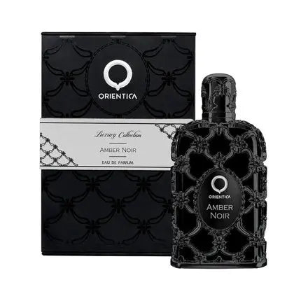 Orientica Amber Noir Luxury Collection Eau de Parfum Spray for Unisex 2.7 Ounce Orientica