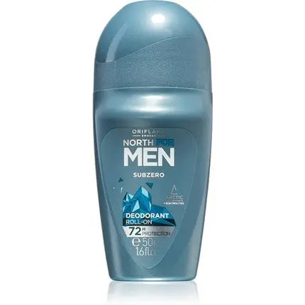 Oriflame North for Men Subzero Deodorant Antiperspirant Roll-On 50 ml Oriflame