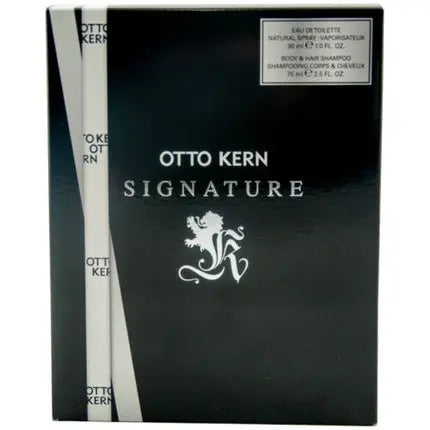 Otto Kern Signature Gift Set 2024 for Men 30ml EDT Spray + 75ml Shower Gel Otto Kern