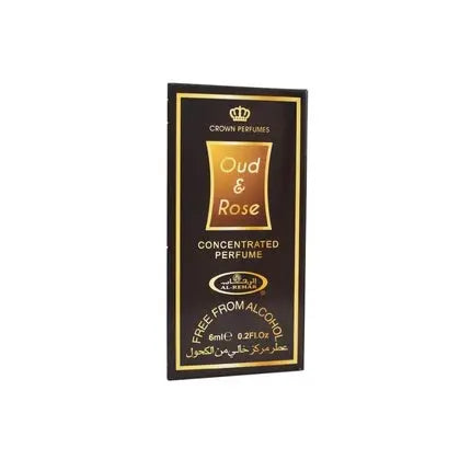 Oud & Rose 6ml Concentrated Perfume Oil Attar by Al Rehab Perfumes Al Rehab