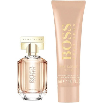 Hugo Boss The Scent Fragrance Gift Set - Eau De Parfum 30ml - Body Lotion 50ml Hugo Boss