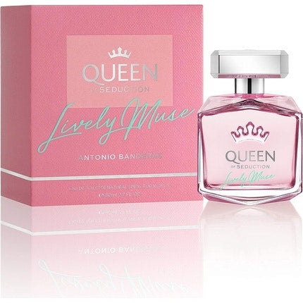 Antonio Banderas Queen of Seduction Lively Muse Eau de Toilette Spray pour femme  80ml Antonio Banderas