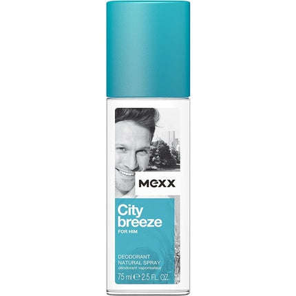 Mexx City Breeze For Him Natural Deo Spray 75ml Mexx