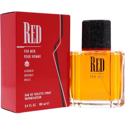 Giorgio Beverly Hills Red For Men Edt Spray 3.3oz