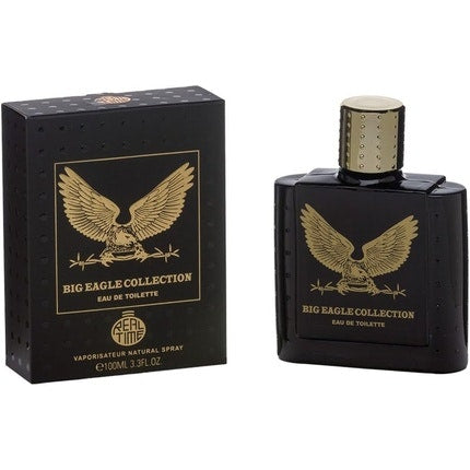 REAL TIME Men's Eau de Toilette Big Eagle Black 100ml Real Time