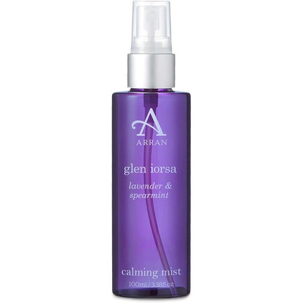Arran Sense of Scotland Glen Iorsa Calming Deep Sleep Pillow Mist 100ml 3.38floz with Lavender Spearmint Sage Patchouli Arran Sense Of Scotland