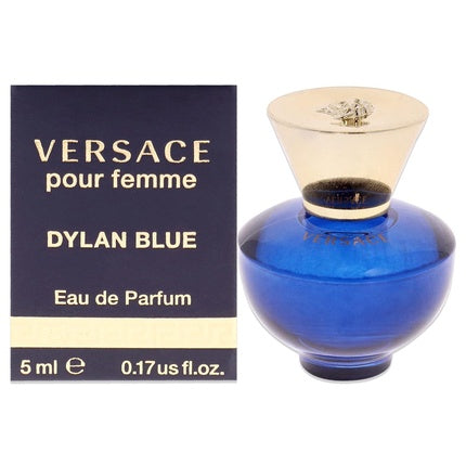 Versace Dylan Blue Women Eau de Parfum Splash Mini 5ml Floral 0.17 Fl Oz Versace