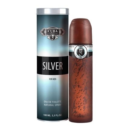 Cuba Originals Cuba Original Cuba Silver Eau de Toilette (EDT) Mixte 100ml