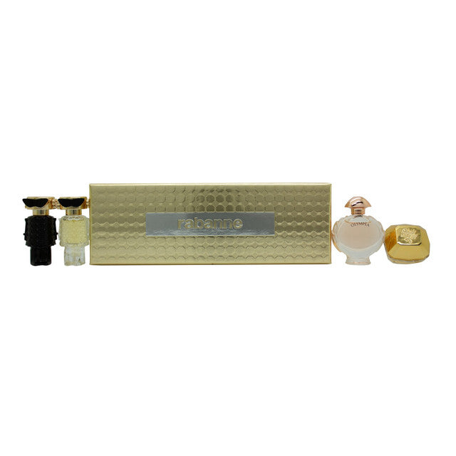 Paco Rabanne Miniature Set: Lady Million , Olympea , Fame , Fame Parfum Coffret (Coffret) Mixte 5ml