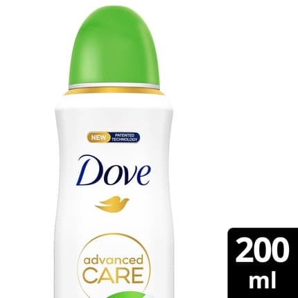 Dove Deodorant 48h Cucumber and Alcohol-Free Green Tea with 100% Natural Nut Oil and 1/4 Moisturizing Cream Déodorant (Déo) Femme 200ml