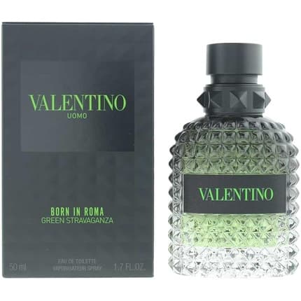 Valentino Uomo Born In Roma Green Eau de Toilette (EDT) Mixte 50ml