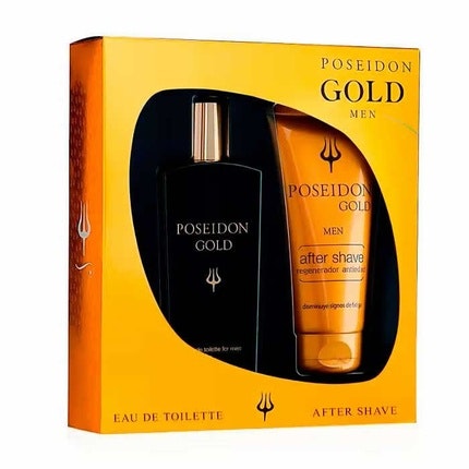 Instituto Espaol Poseidon Gold Men Eau De Toilette Spray 100ml Set