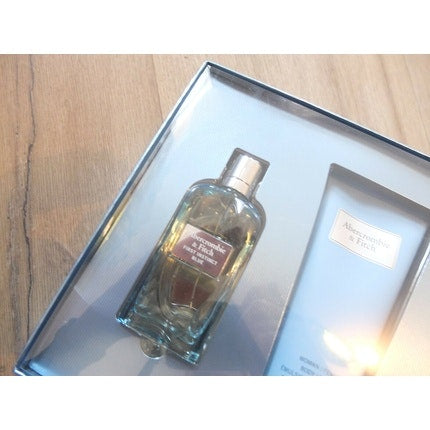 Abercrombie & Fitch First Instinct Blue Set 50ml Eau de parfum  and 100ml Body Lotion - New Abercrombie & Fitch