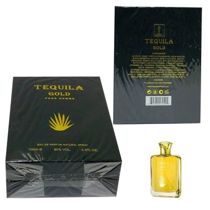 Tequila Parfums Tequila Gold for Men Eau De Parfum Spray 3.4 fl oz Tequila Parfums