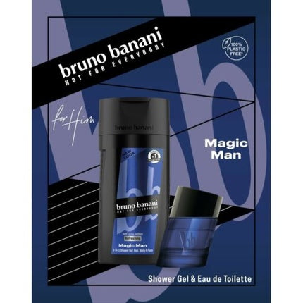 Bruno Banani Magic Man Gift Set Eau de Toilette 30ml and Shower Gel 250ml