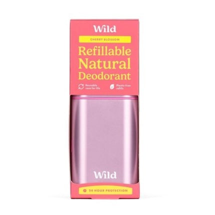 Wild Refillable Natural Deodorant Cherry Blossom 40g Wild