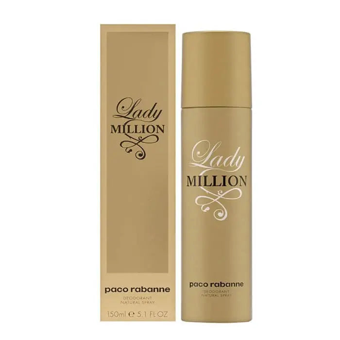 Paco Rabanne Lady Million Deodorant Spray 150ml Paco Rabanne