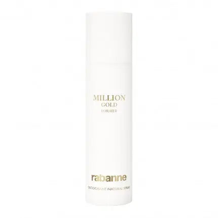 Paco Rabanne Million Gold For Her Deodorant Spray 150 Milliliters Paco Rabanne