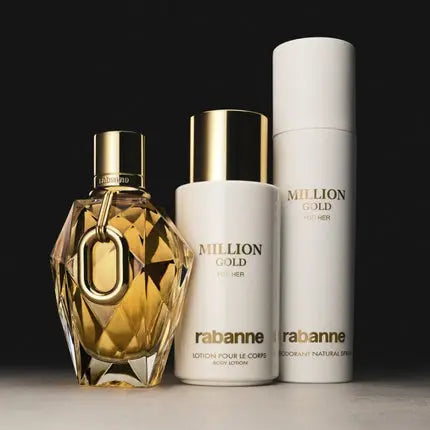 Paco Rabanne Million Gold For Her Deodorant Spray 150 Milliliters Paco Rabanne