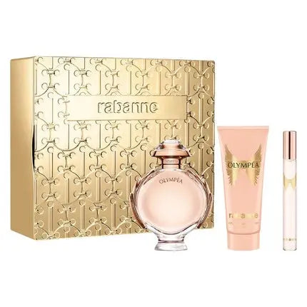 Paco Rabanne Olympea Eau De Parfum Spray Set - 80ml Spray, 100ml Body Lotion, 10ml Eau De Parfum Paco Rabanne