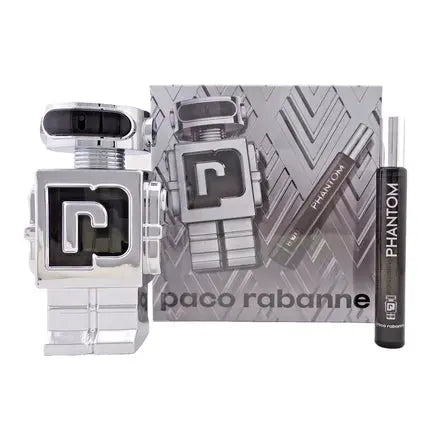 Paco Rabanne Phantom Perfume Set For Men - 34 Oz And 10 Ml Paco Rabanne