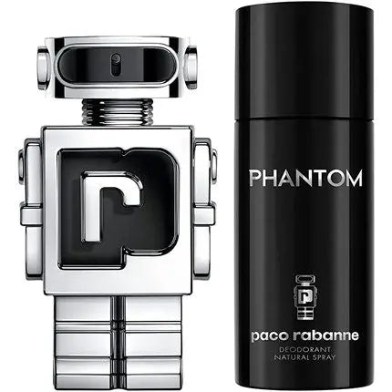 Paco Rabanne Phantom Set 100ml Eau de Toilette Spray + 150ml Deodorant Spray Paco Rabanne